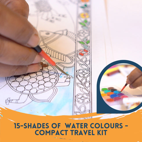 Madhubani Magic DIY Art Kit: Unwind With An Iconic Indian Art Tradition